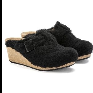 Birkenstock Fanny Teddy Shearling. Size 36